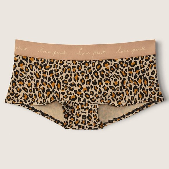 PINK VS LOGO BOYSHORT PANTY - Picture 1 of 3